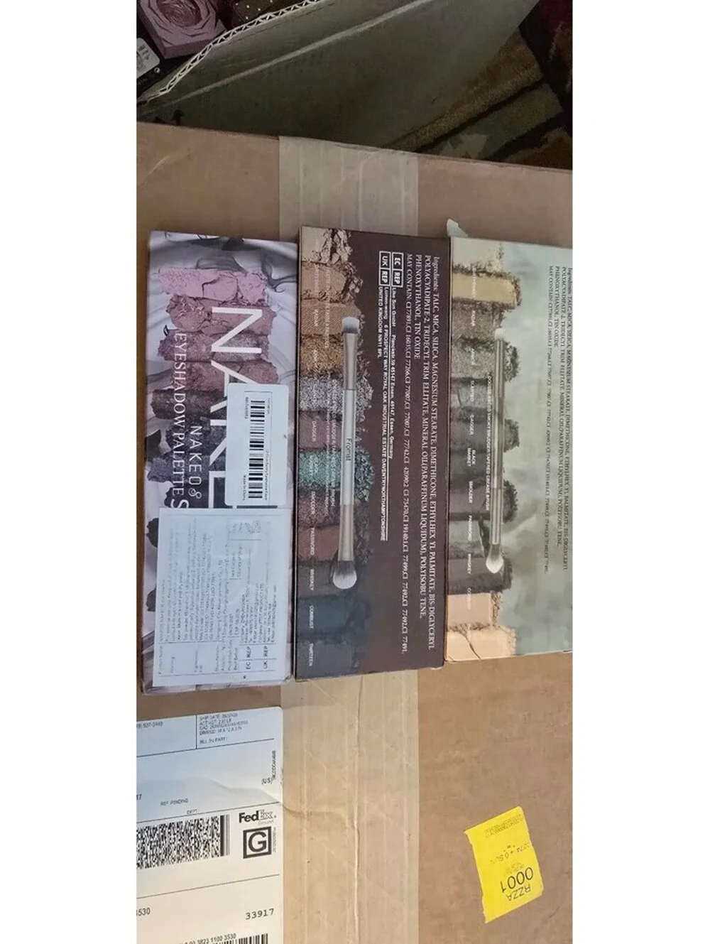 3 NAKED Smoky Eyeshadow Palettes in Browns, Mauves and the Wild West Edition